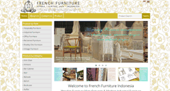 Desktop Screenshot of frenchfurnitureindonesia.com